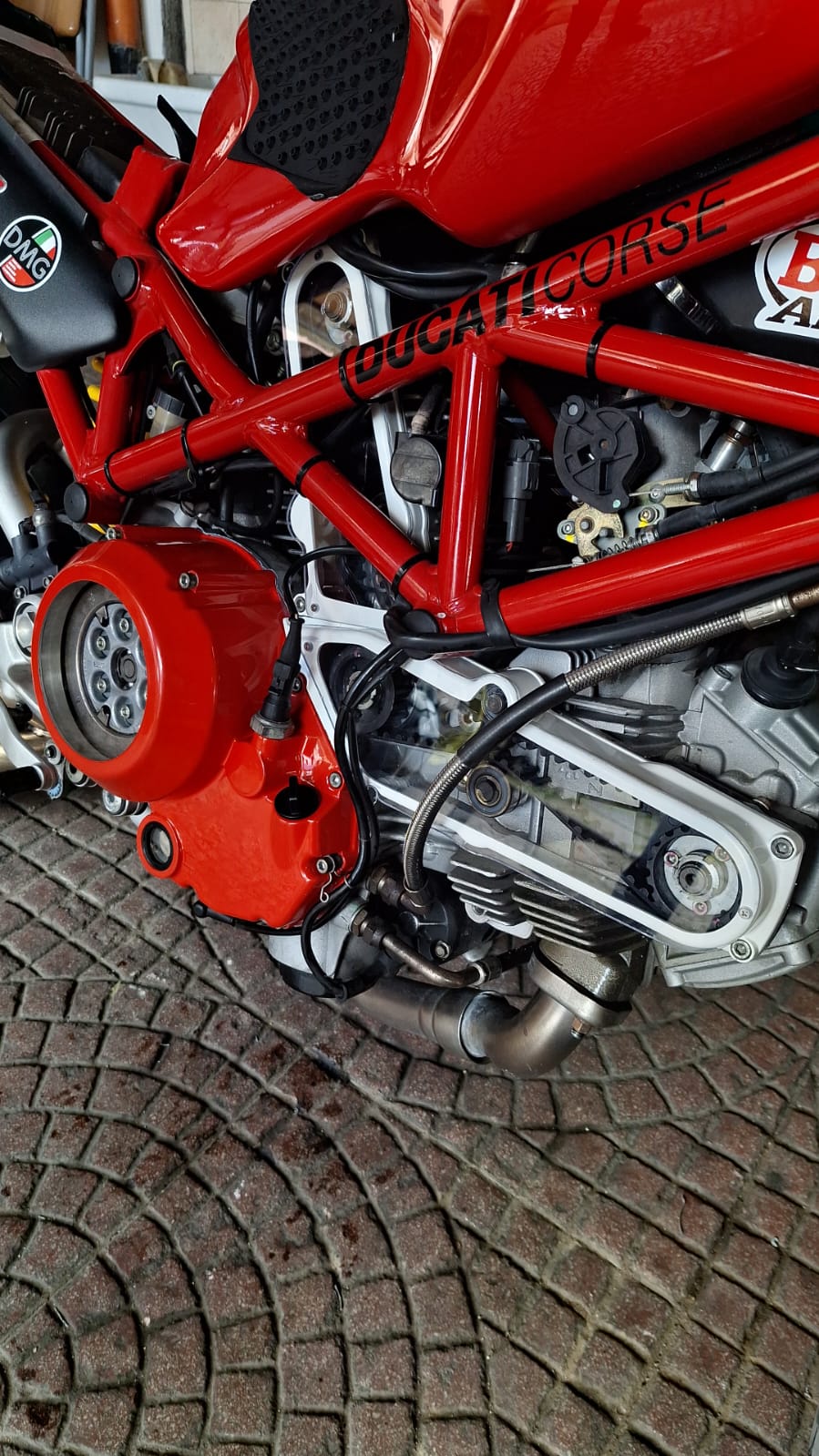 Carter frizione trasparente