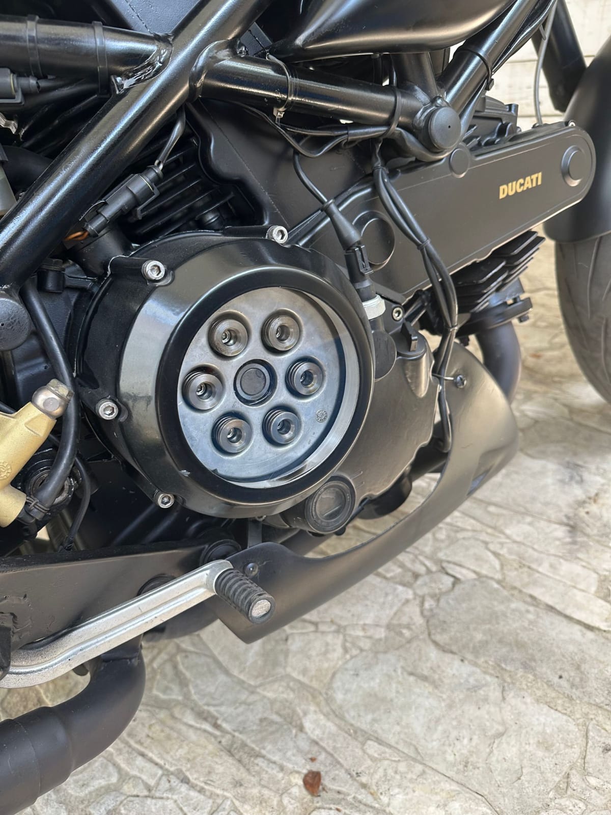 Carter frizione trasparente